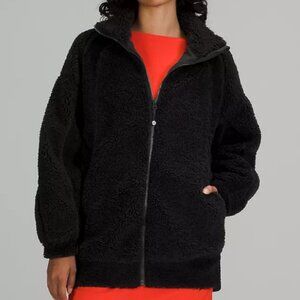Lululemon Textured Fleece Sherpa Jacket, Size M/L